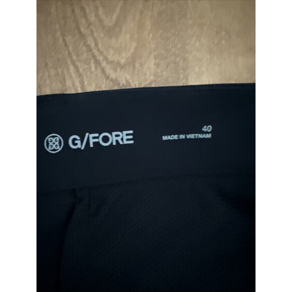 G/Fore Performance Fabric 4-Way Stretch Maverick Shorts NWT Men's 40 Black Onyx - Picture 4 of 8